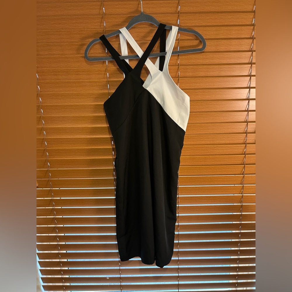 SALANTA/Shein Elegant Black and White Women's Dress size Medium